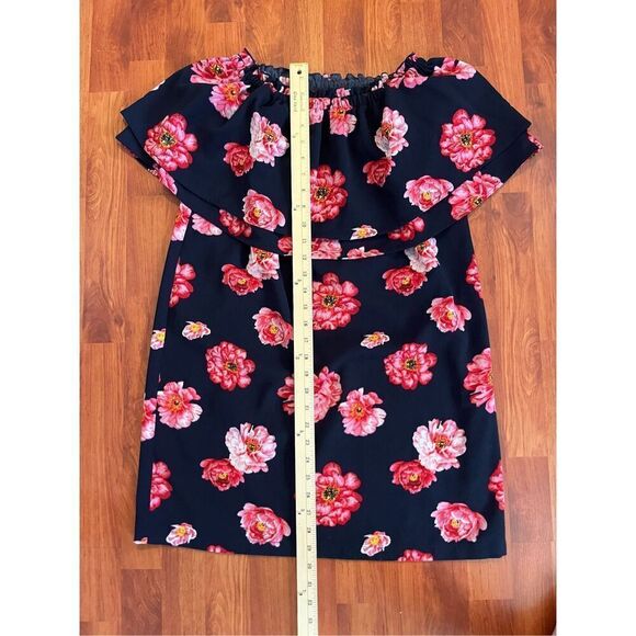 Mud Pie womens Off-the-shoulder Dress, Peony Size Medium - Picture 6 of 9